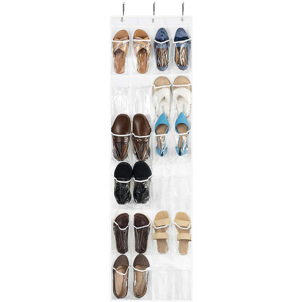 24 Pocket Over the Door Shoe Organizer product image