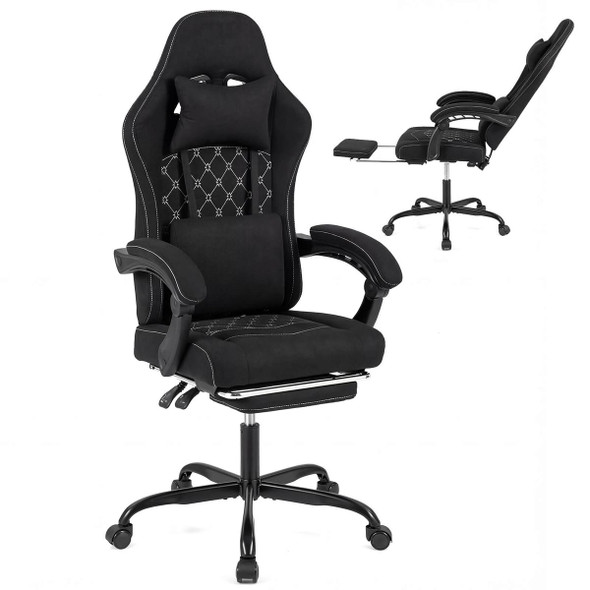 Adjustable Computer Chair with 90°-135° Reclining Backrest  product image