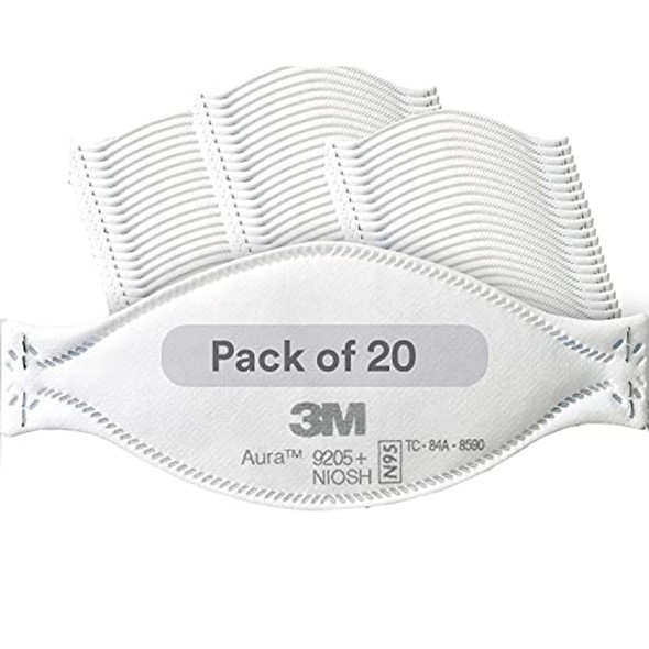 3M Aura N95 Particulate Respirator Mask (Pack of 20) product image