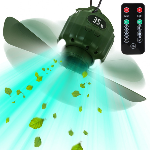 3-in-1 Portable Camping LED Fan product image