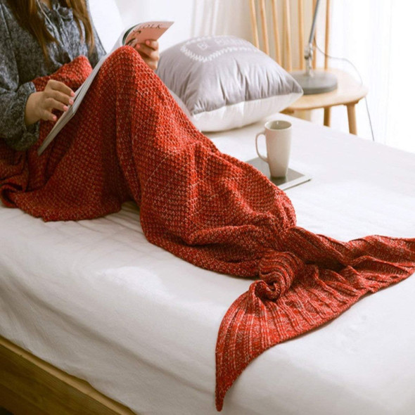 Crochet Mermaid Tail Blanket product image