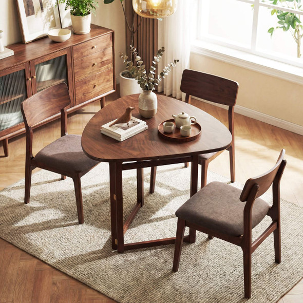 Foldable Dining Table with Rubber Wood Legs  product image