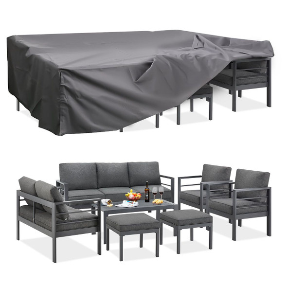 Aluminum Outdoor Patio Furniture Set with Coffee Table product image
