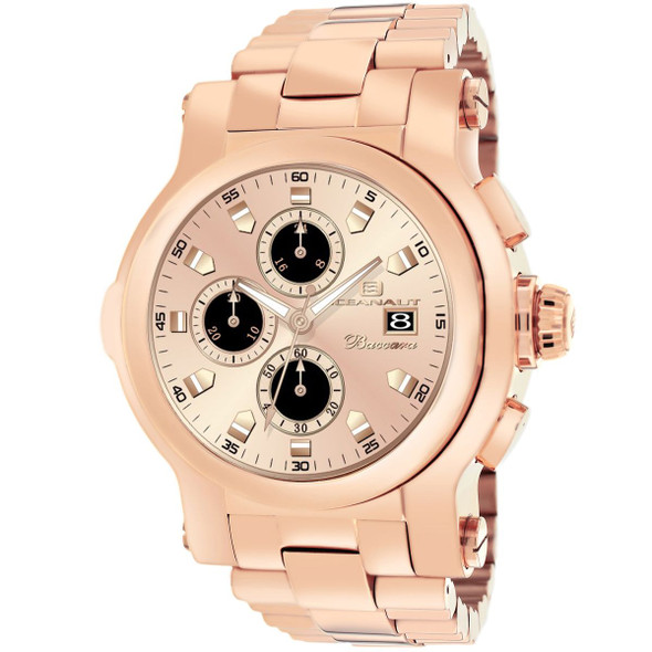 Oceanaut Men's Baccara XL Rose Gold Dial Watch product image