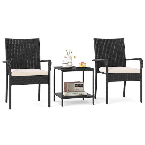 Rattan Patio Furniture Set (3 Pieces) product image