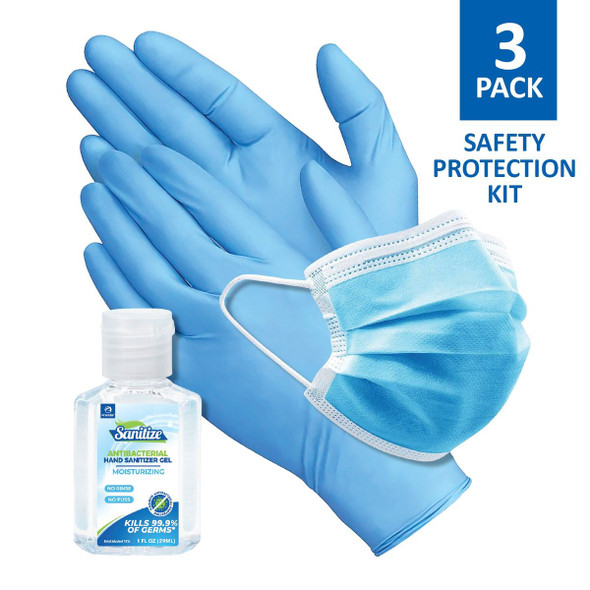 Anti-Microbial Safety Protection Kit  (3-Pack) product image