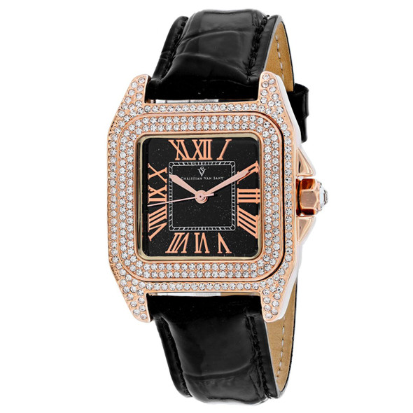 Christian Van Sant Women's Radieuse Black Dial Watch product image