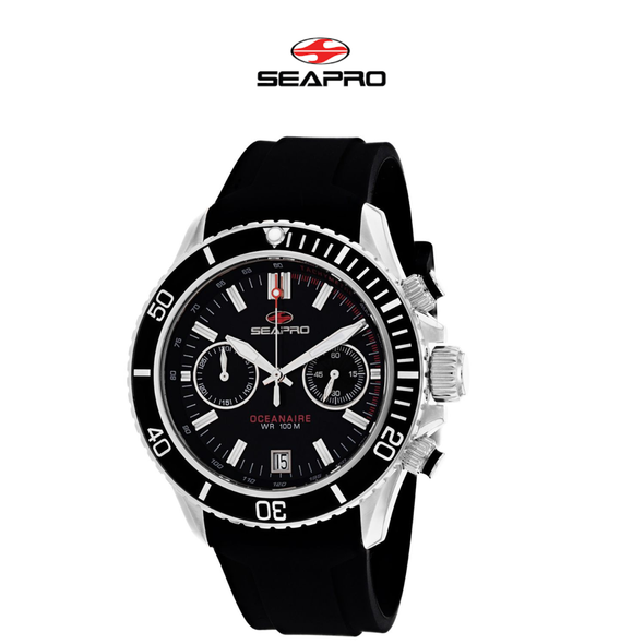 Seapro Men's Thrash Black Dial Watch product image