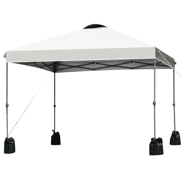 Pop Up 10' x 10' Canopy with Rolling Carry Bag and Sandbags product image