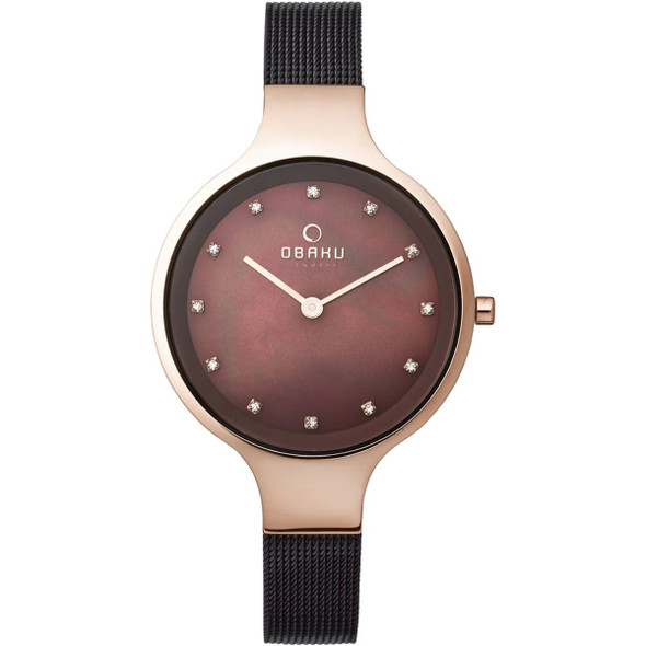 Obaku Women's Classic Brown Dial Watch product image