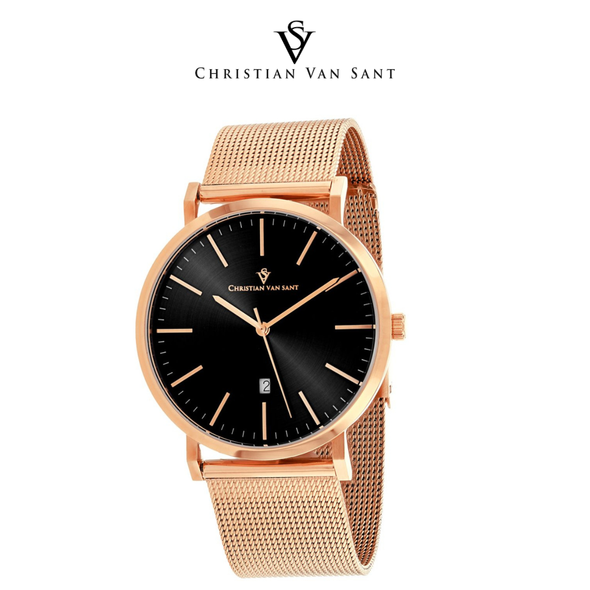 Christian Van Sant Men's Paradigm Black Dial Watch product image