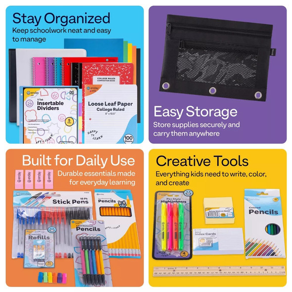 Enday Back-To-School Supplies: High School Kit product image