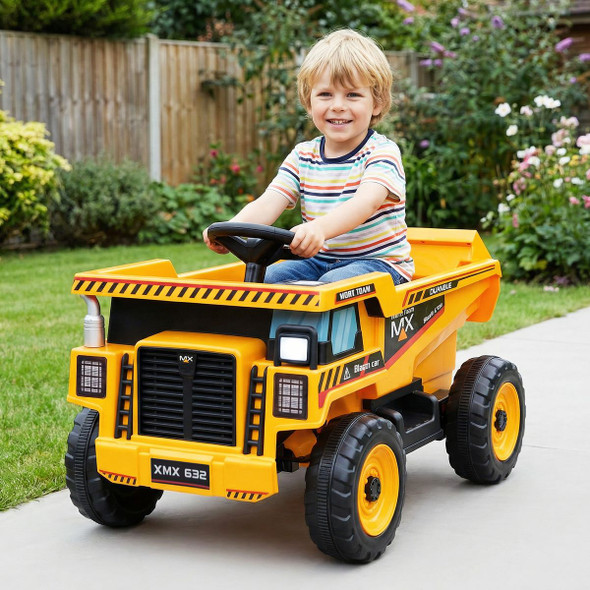 Kids' Ride-On Dump Truck  product image