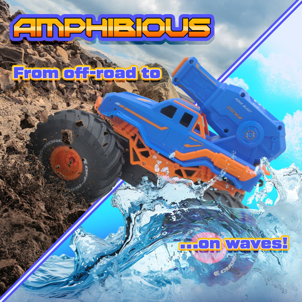 Force1 Hydro Havoc Amphibious RC Monster Truck product image