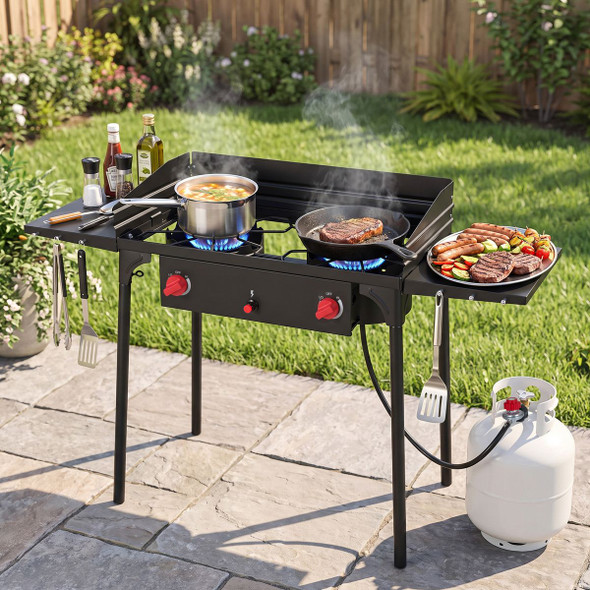 2-Burner Propane Gas Stove product image