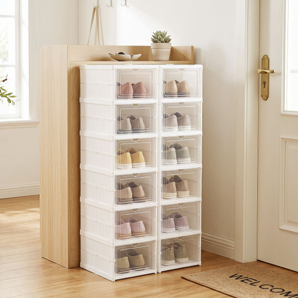 6-Tier Foldable Shoe Boxes  product image