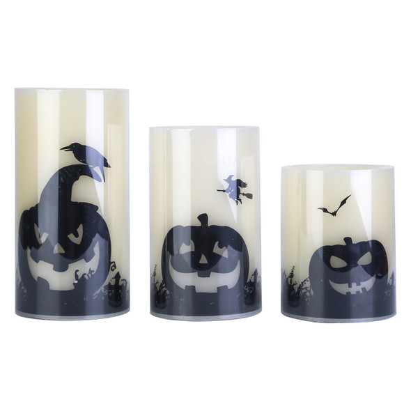Halloween Flameless Candle (3-Pack)  product image