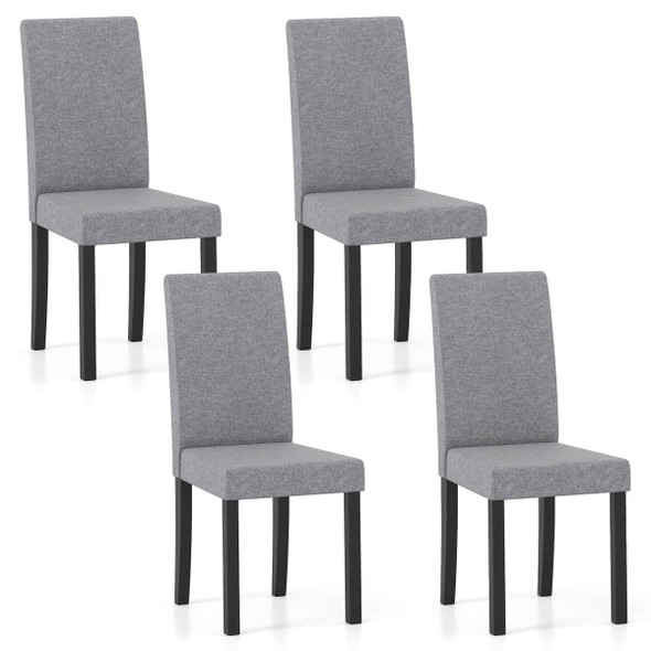 Modern Upholstered Dining Chair with Padded Seat and Backrest (Set of 2 or 4) product image