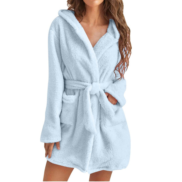 Women's Plush Fleece Robe product image