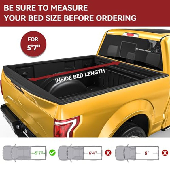 Soft Tri-Fold Truck Bed Tonneau Cover product image