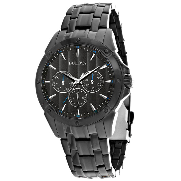 Bulova Men's Classic Black Dial Watch product image