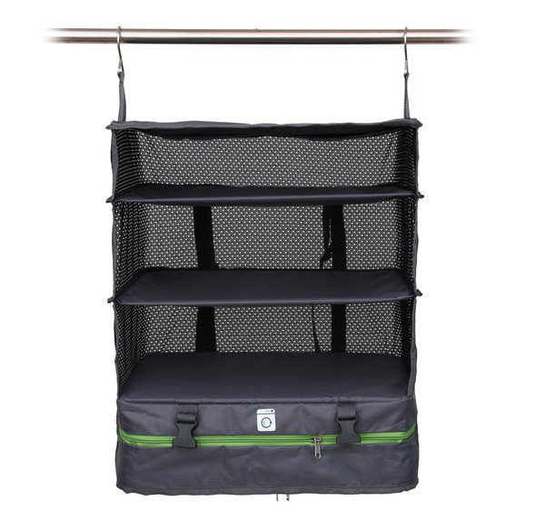 Large Grey Mobile Travel Closet product image