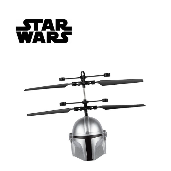 Star Wars® The Mandalorian Mando Helmet Heli Toy Drone product image