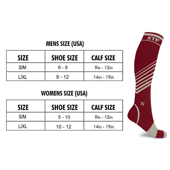 15-20mmHg Compression Socks, Ankle & Knee-High by Extreme Fit™ product image