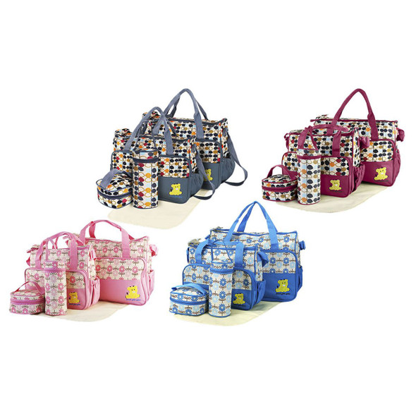 5-Piece Baby Diaper Bag Set product image