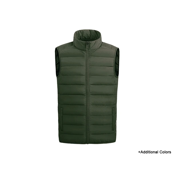 Men’s Full-Zip Lightweight Puffer Vest Jacket product image