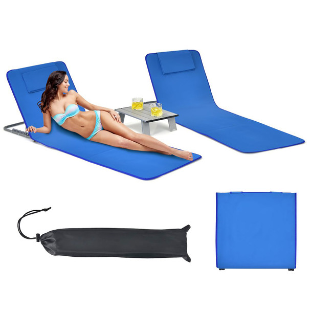 3-Piece Beach Lounge Chair Mat Set product image