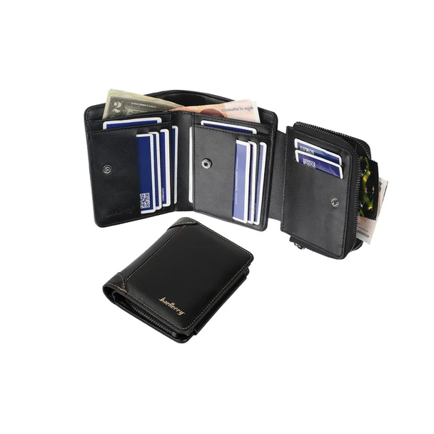 Baellerry™ Men's Trifold Leather Wallet product image
