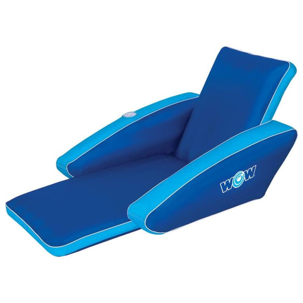 WOW Watersports Modern Lounger Pool Float with Cupholder product image