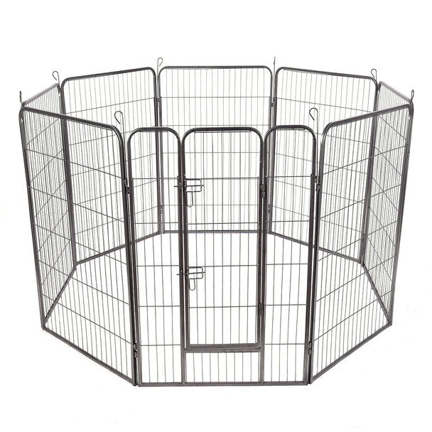 Metal Pet Playpen Dog Fence with Door product image