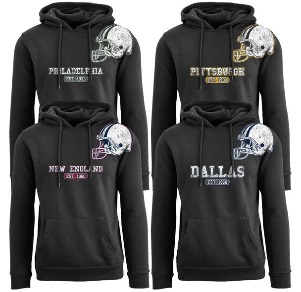 Football Team Helmet Pullover Hoodie product image