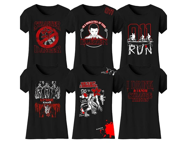 Women's Best of Stranger Things T-shirts product image
