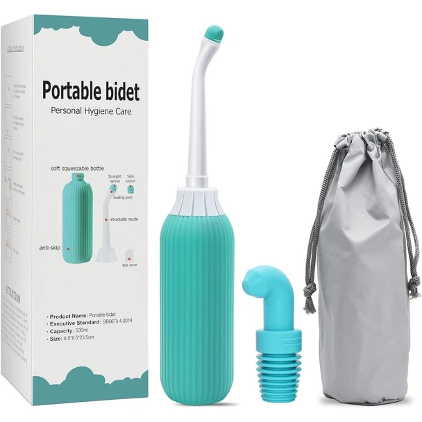 Handheld Portable Bidet Bottle Sprayer for Personal Hygiene, 500mL product image