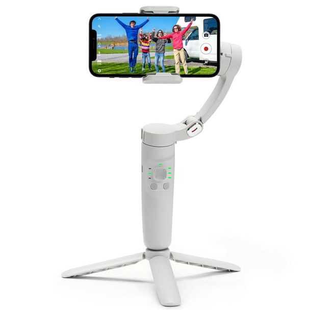 3 Axis Gimbal Stabilizer for Smartphone,Foldable,Anti-Shake Face Tracking Bluetooth Control Selfie Stick Compatible with iPhone Android Tiktok YouTube Vlog Video product image