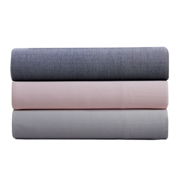 Kathy Ireland® 4-Piece Herringbone Twill Cotton Rich Sheet Set product image