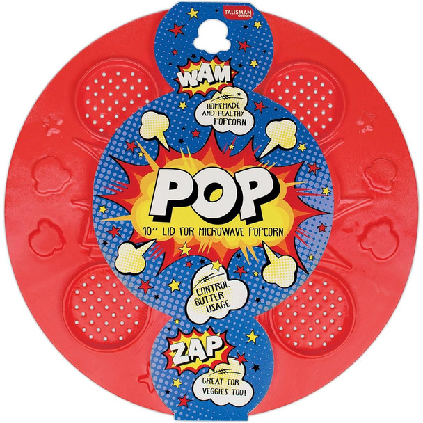 POP 10-Inch Lid for Microwave Popcorn by Talisman Designs® product image