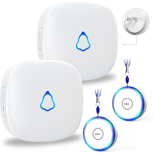Caregiver Pager and Wireless Call/Panic Button (2-Pack) product image