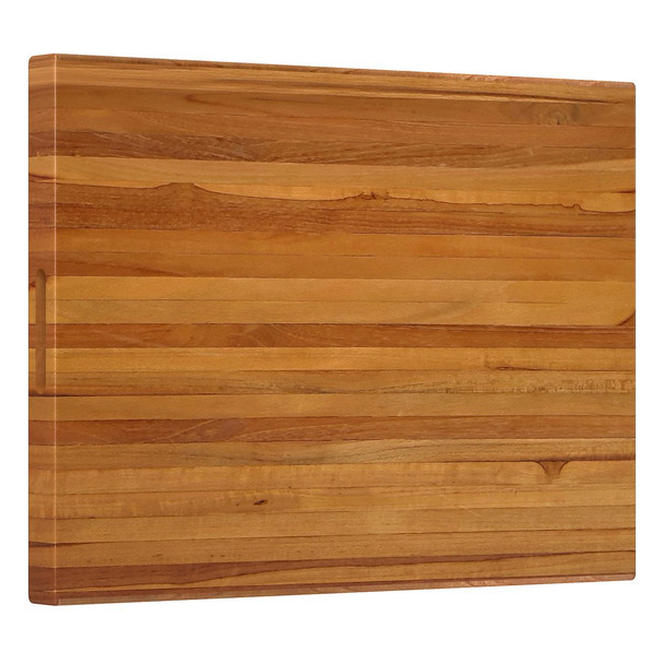 24-Inch Reversible Teakwood Cutting Board with Handle product image