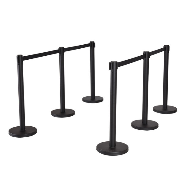 Retractable Belt Stanchion Queue Poles product image