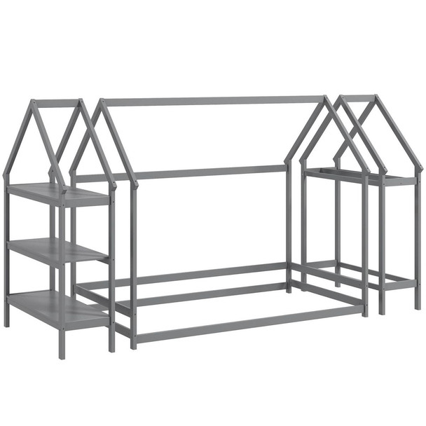 Twin Size House Montessori Floor Bed  product image