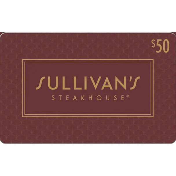 Sullivan's Steakhouse $50 eGift Card [Digital Delivery] product image