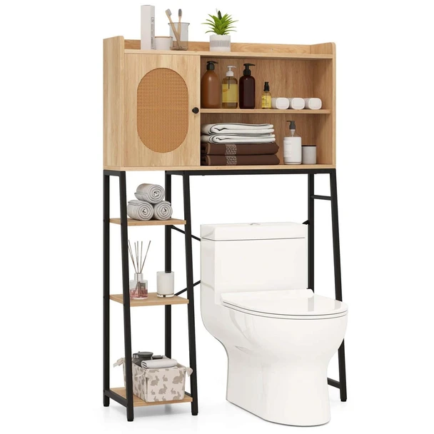 Over-The-Toilet Mid-Century Storage Cabinet  product image