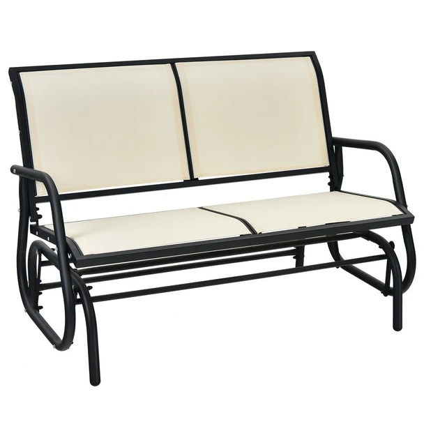 Spacious Steel-frame Patio Glider product image