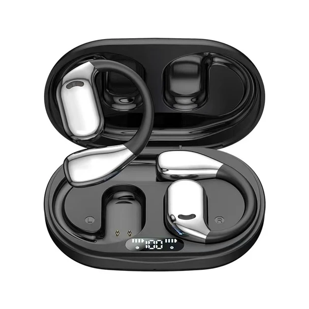 AI Translator Earbuds,144 Language Translator Earbuds, Bluetooth Headphones Translation Language Device for iPhone and Android,Black product image