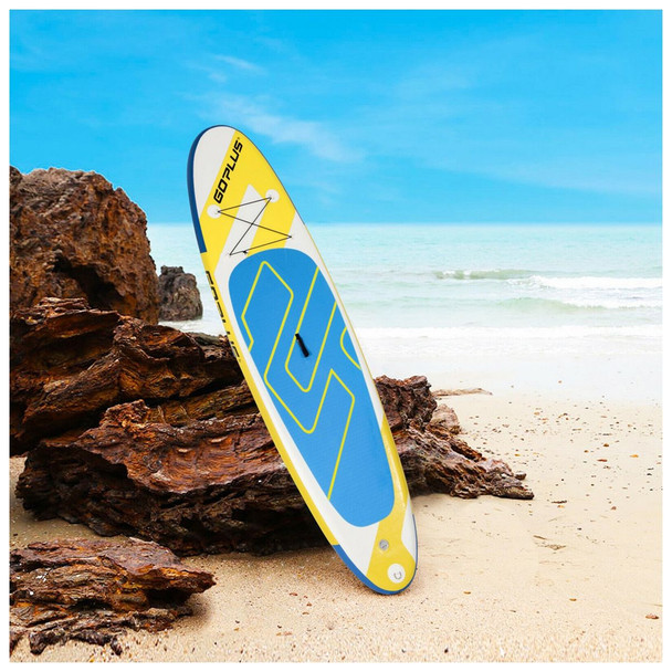 10- or 11-Foot Inflatable Stand-Up Paddle Board with Paddle product image