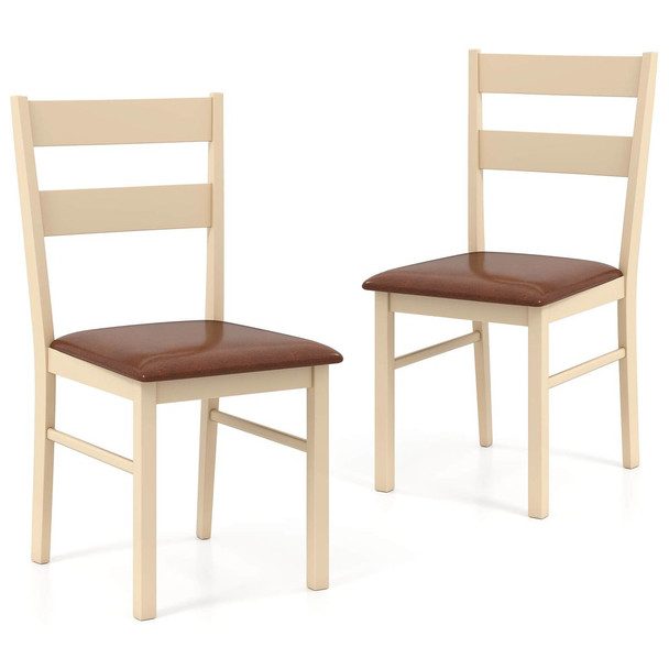 Wooden Dining Chairs with Curved Backrest  product image